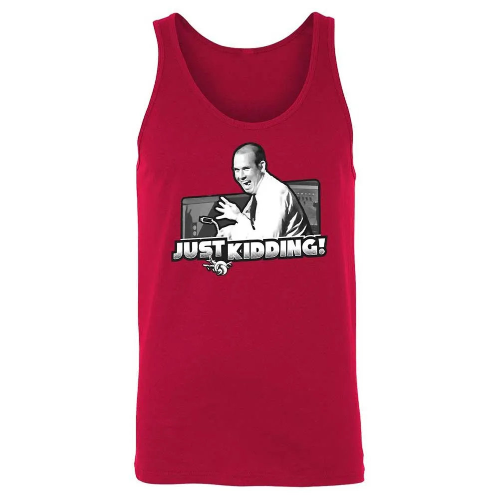 Unisex Jersey Tank - N5RLZQXC - Red - 3