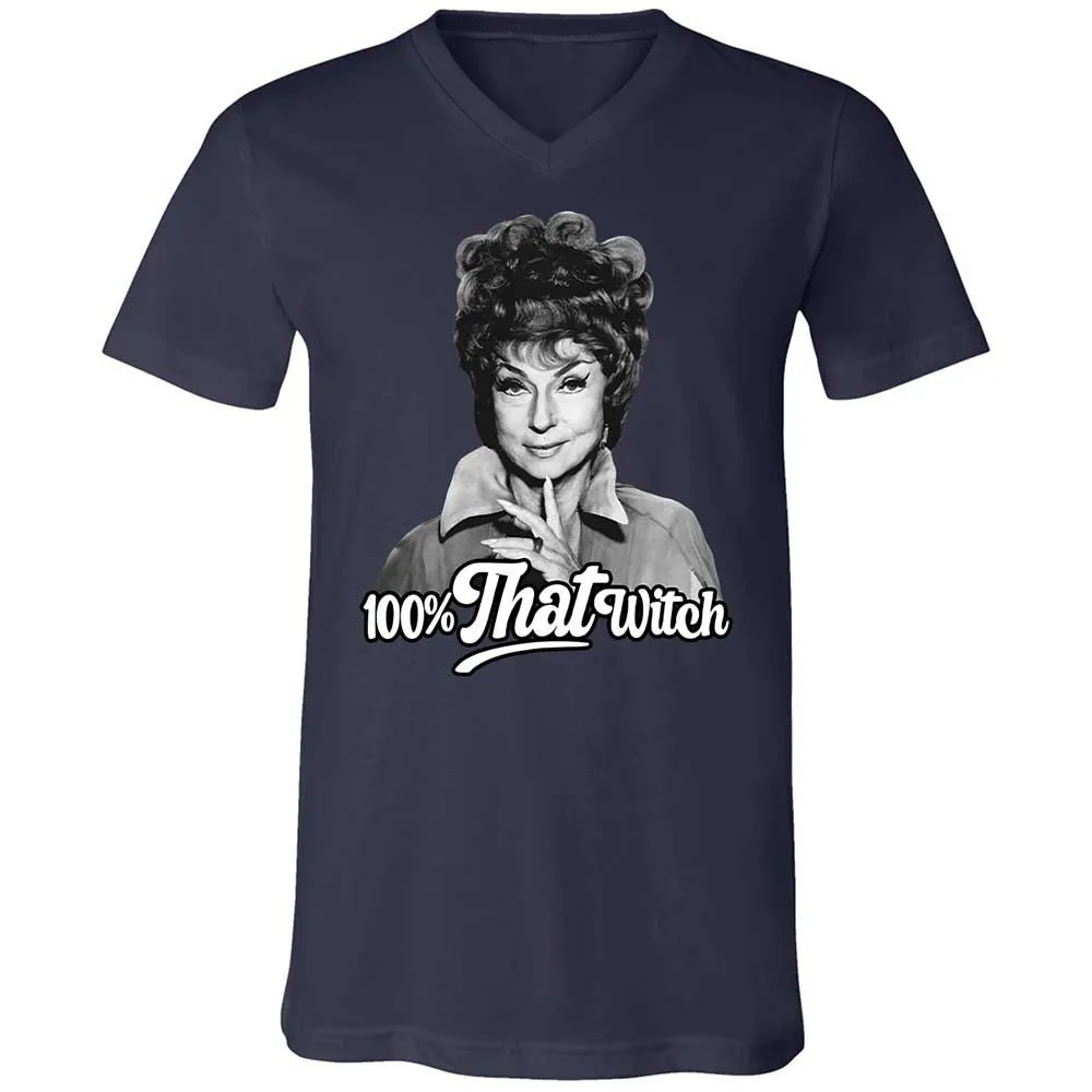 Unisex V-Neck T-Shirt - UNXN1MCS - Navy - 2