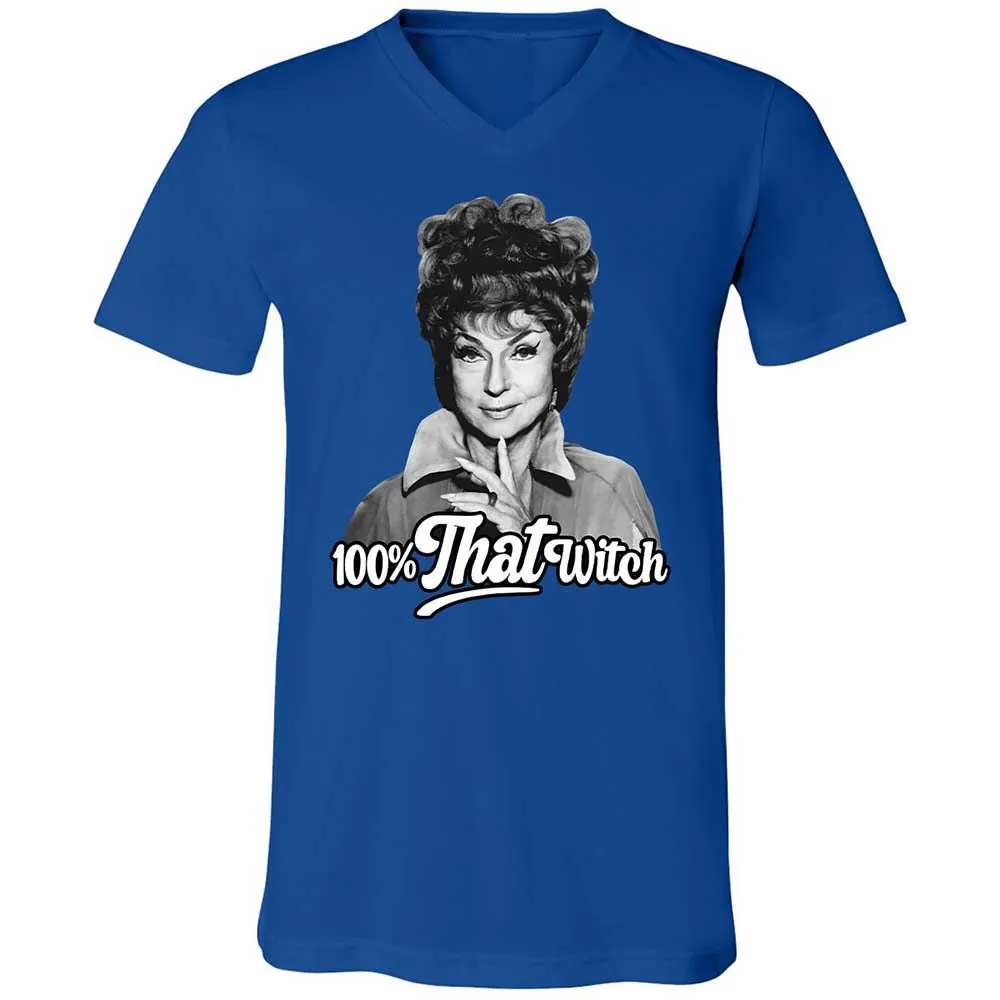 Unisex V-Neck T-Shirt - UNXN1MCS - True Royal - 4