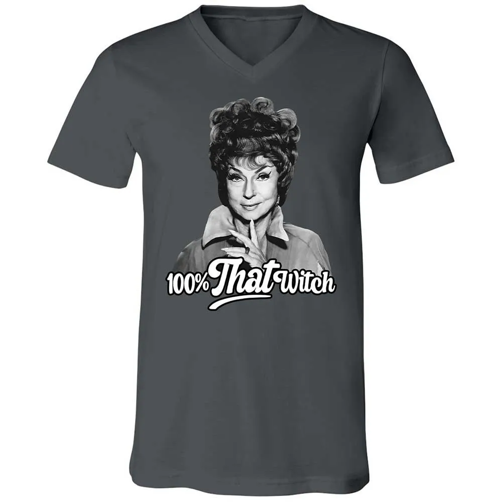 Unisex V-Neck T-Shirt - UNXN1MCS - Asphalt - 13