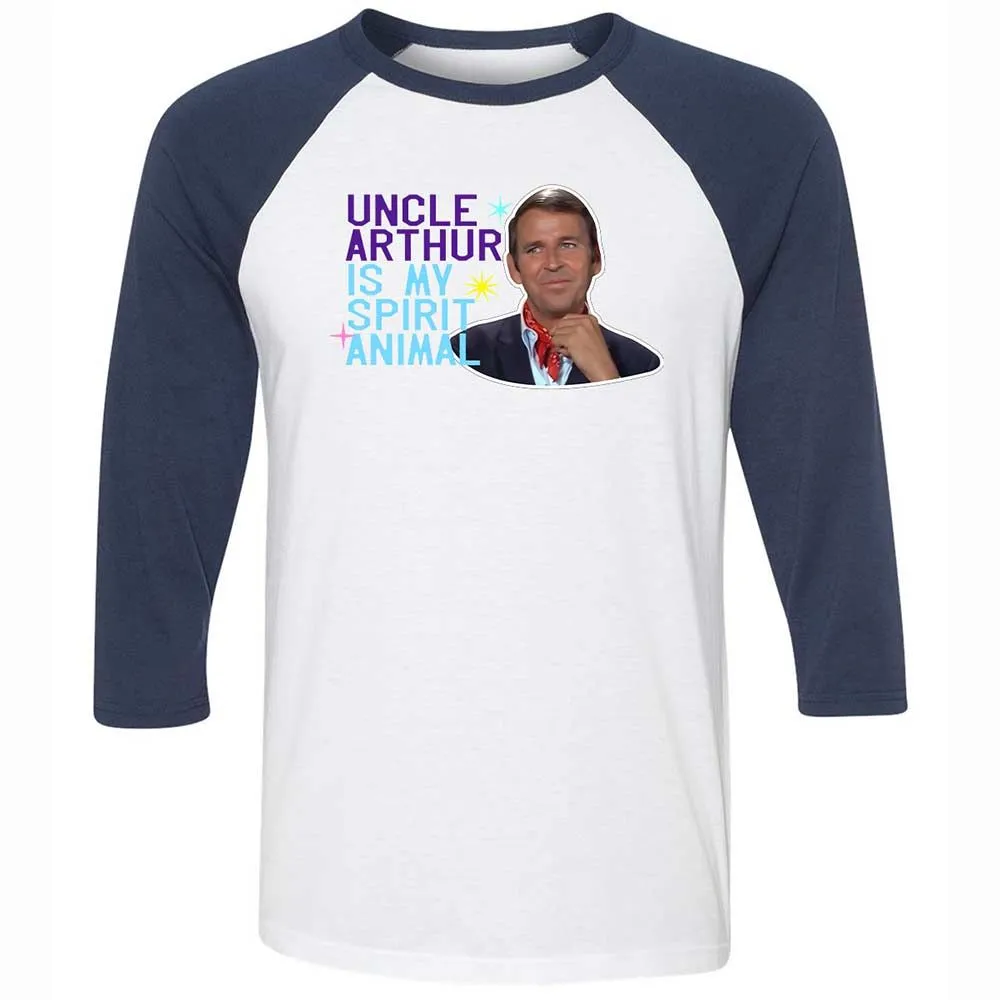 Unisex 3/4 Baseball Tee - 5C7PJHUL - White/Navy - 8