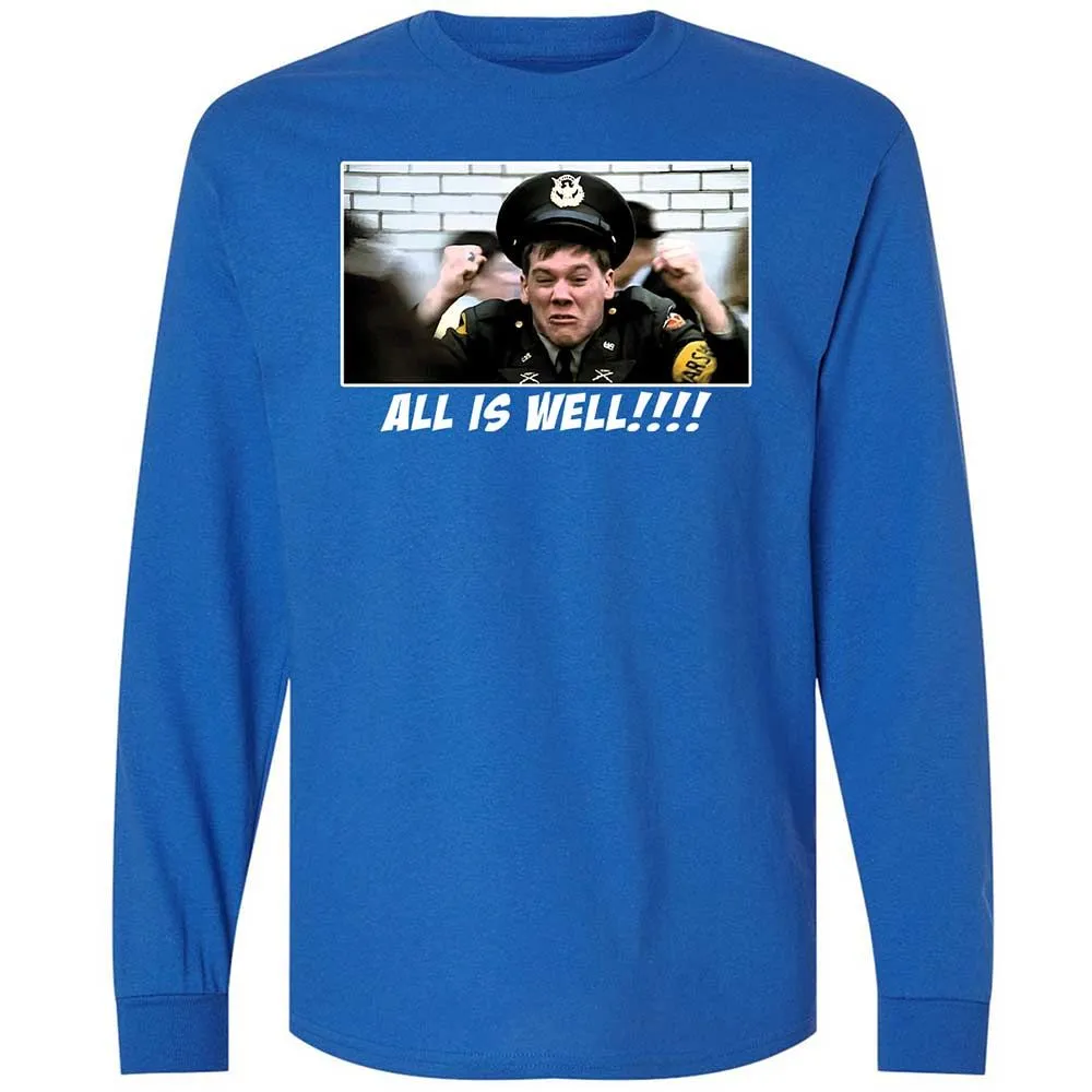 Long Sleeve T-Shirt - 78JN4PUK - Royal - 3