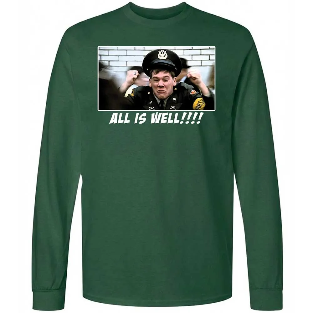 Long Sleeve T-Shirt - 78JN4PUK - Forest Green - 4