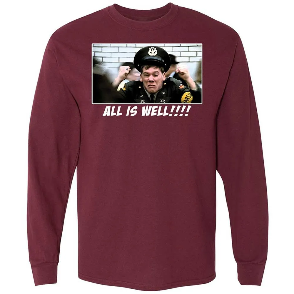 Long Sleeve T-Shirt - 78JN4PUK - Maroon - 6