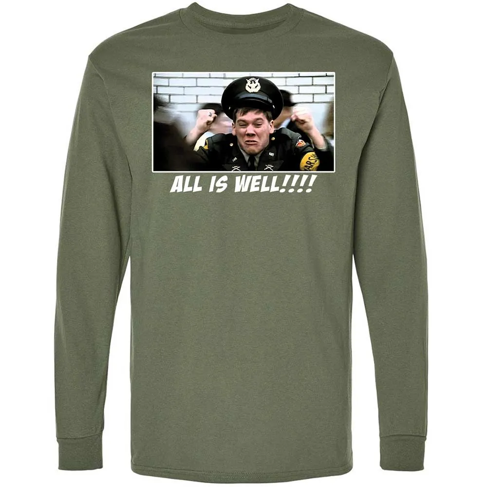 Long Sleeve T-Shirt - 78JN4PUK - Military Green - 9
