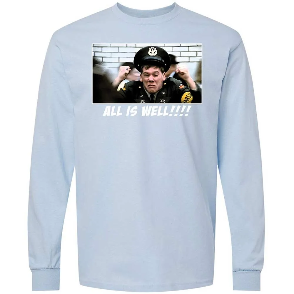 Long Sleeve T-Shirt - 78JN4PUK - Light Blue - 18
