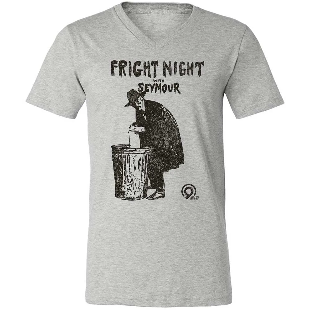 Fright Night with Seymour - Athletic Heather - 2