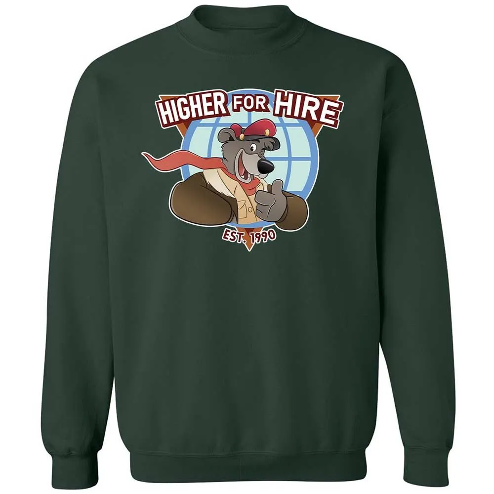 Higher for Hire - Forest Green - 17