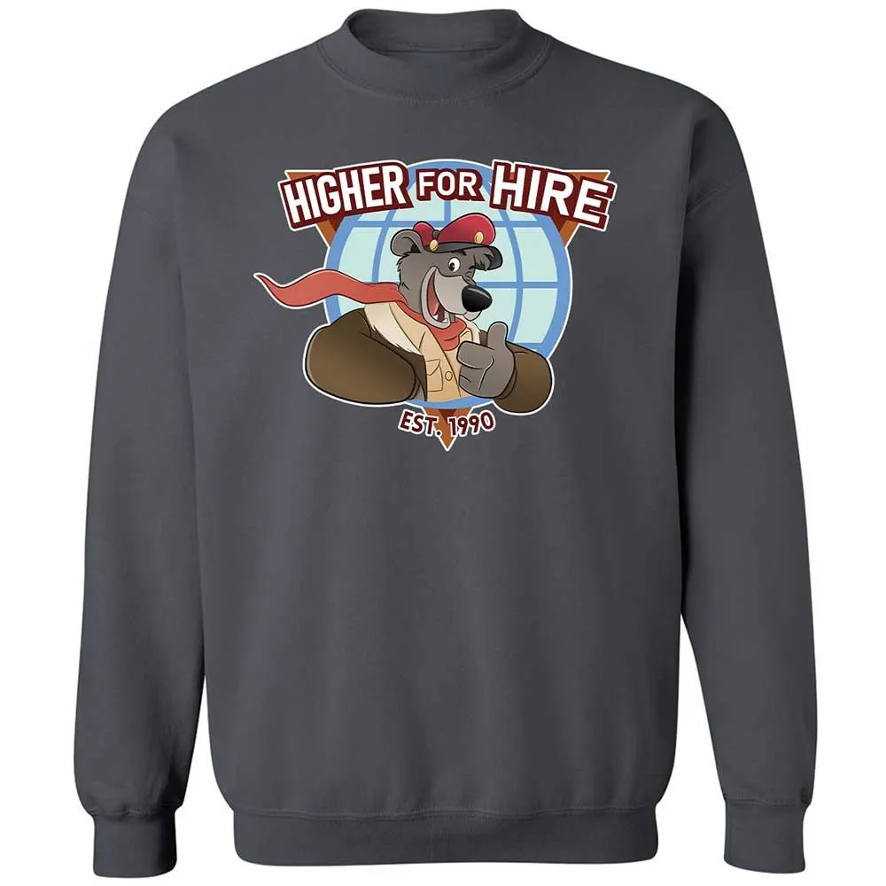 Higher for Hire - Charcoal - 18