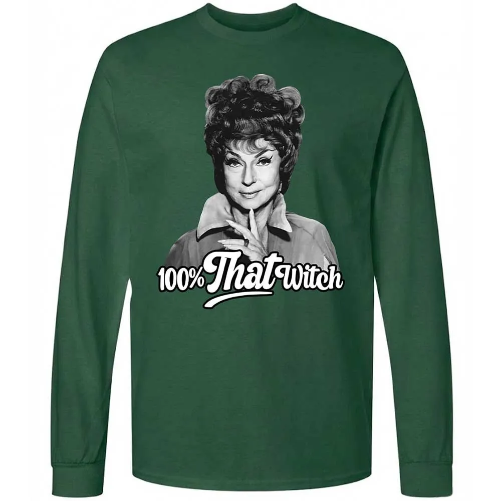 Long Sleeve T-Shirt - RB4QCMXB - Forest Green - 4
