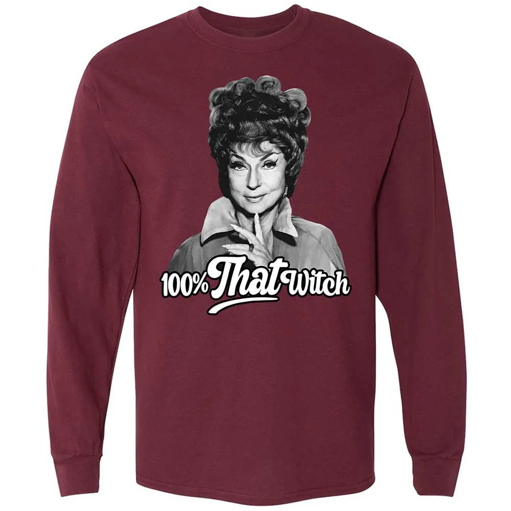 Long Sleeve T-Shirt - RB4QCMXB - Maroon - 6