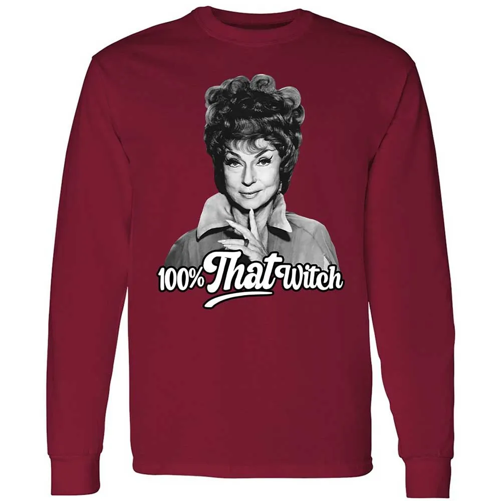Long Sleeve T-Shirt - RB4QCMXB - Cardinal Red - 7