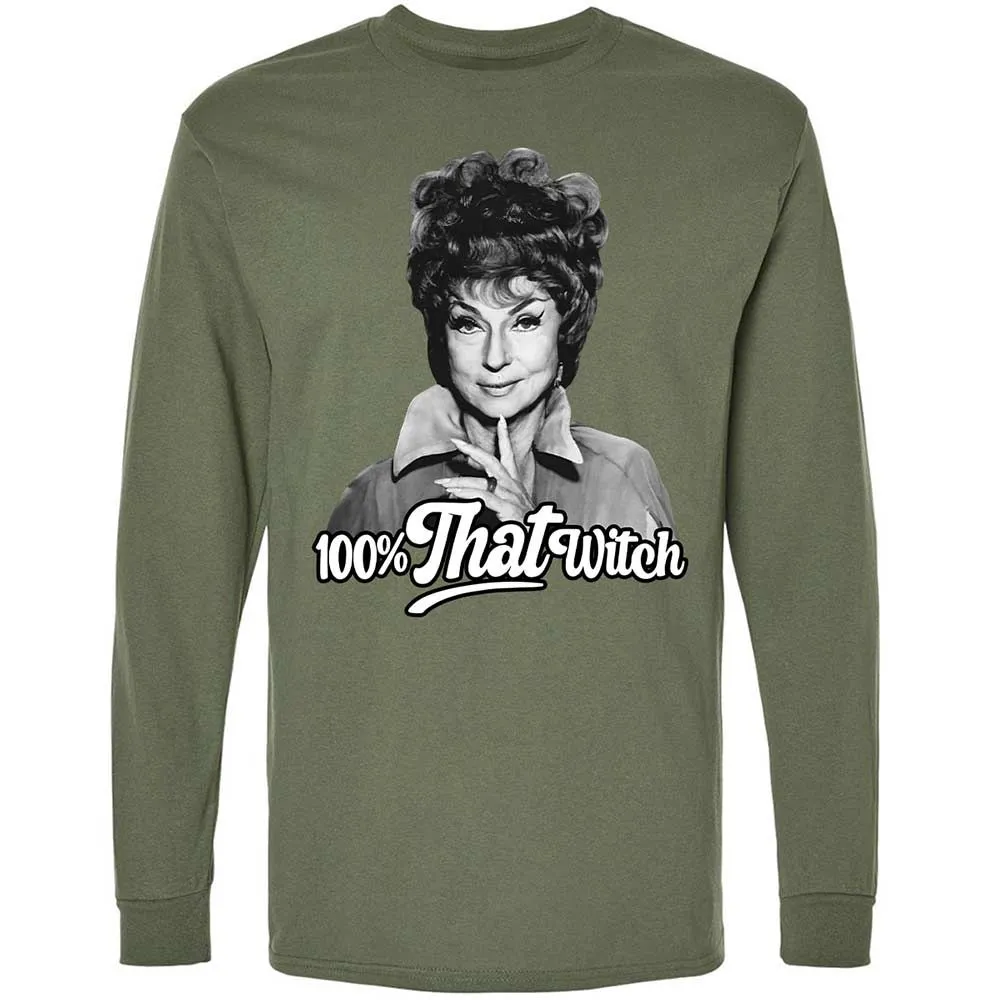 Long Sleeve T-Shirt - RB4QCMXB - Military Green - 9