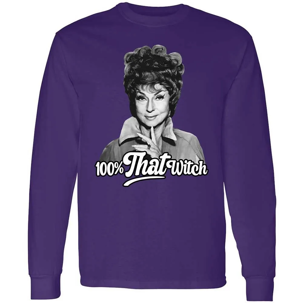 Long Sleeve T-Shirt - RB4QCMXB - Purple - 12