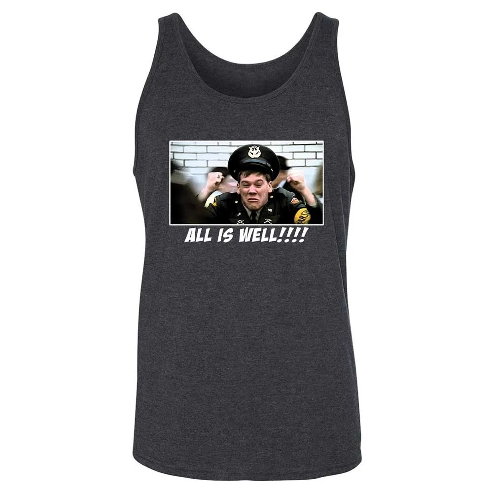 Unisex Jersey Tank - M5CKDBAE - Dark Grey Heather - 5