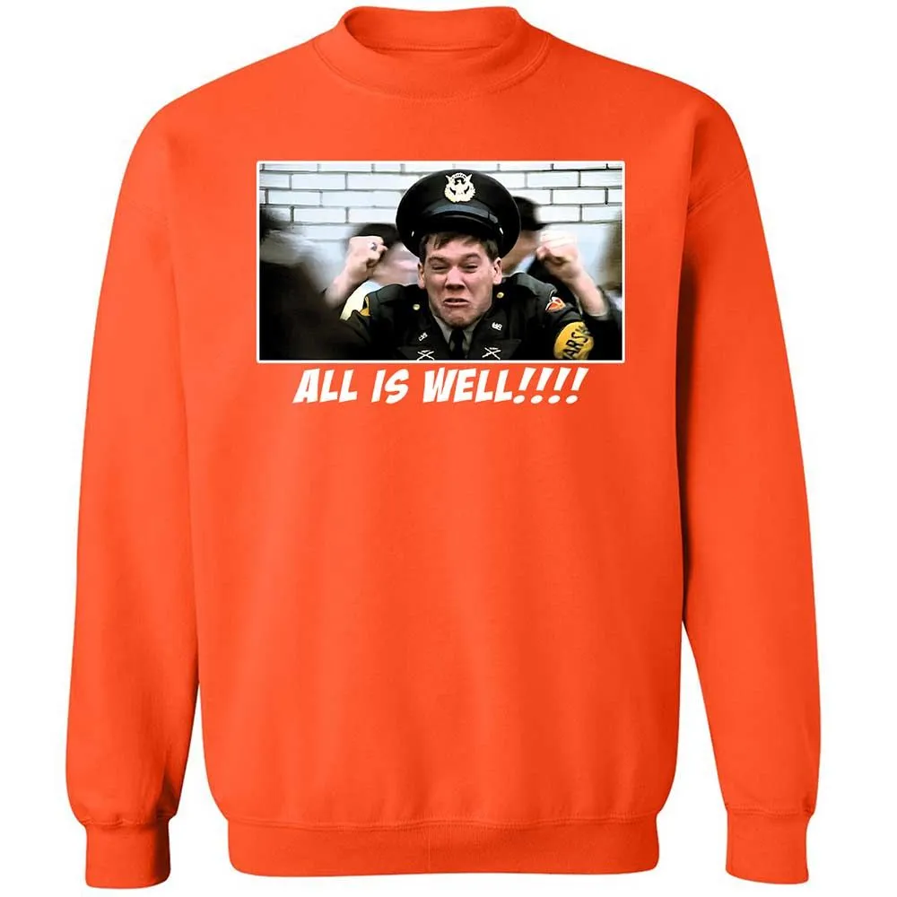 Classic Unisex Sweatshirt - VXBWUX97 - Orange - 12
