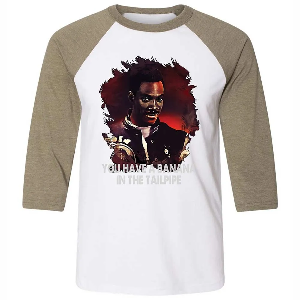 Banana In The Tailpipe - White/Heather Olive - 4