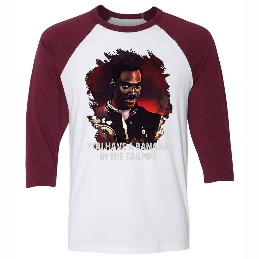 Banana In The Tailpipe - White/Maroon - 7