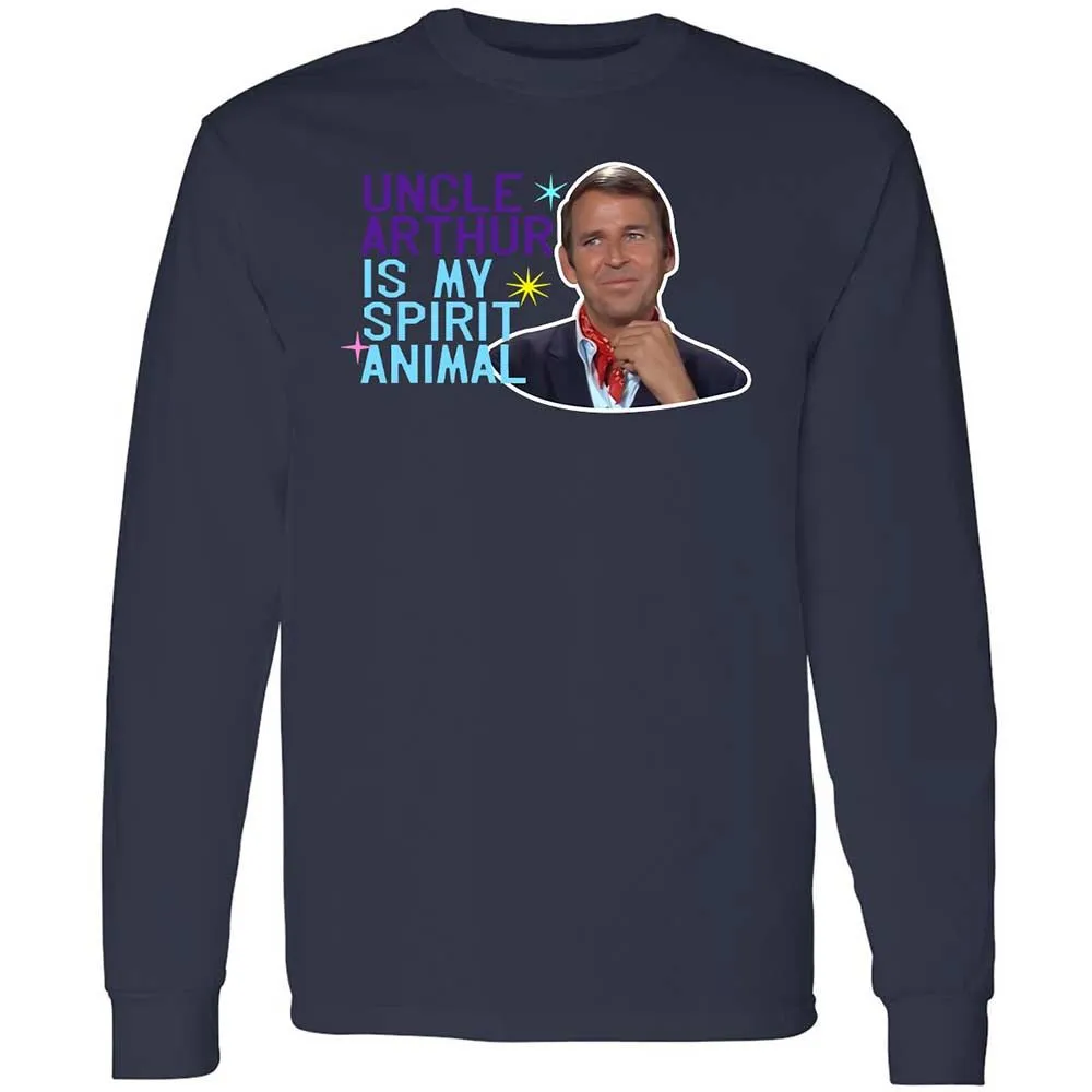 Long Sleeve T-Shirt - GGGB43RP - Navy - 2