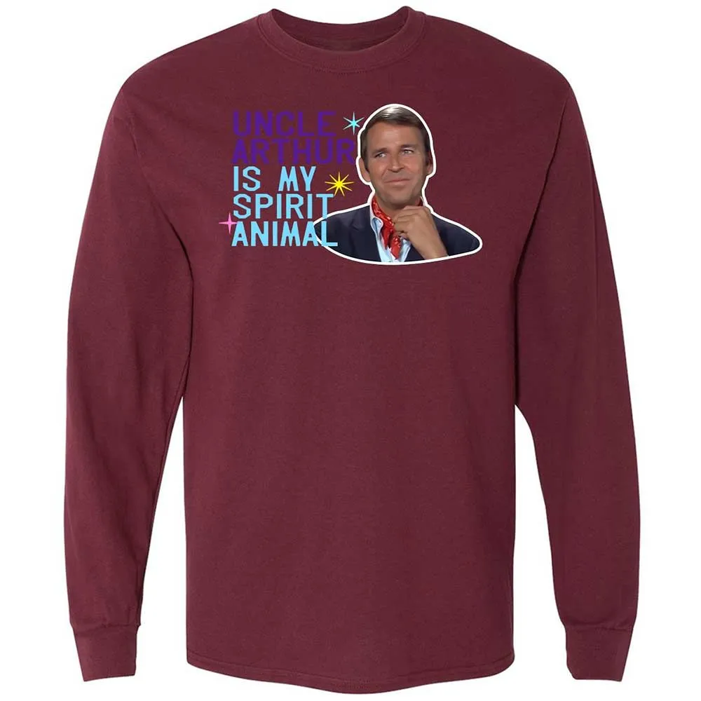 Long Sleeve T-Shirt - GGGB43RP - Maroon - 6