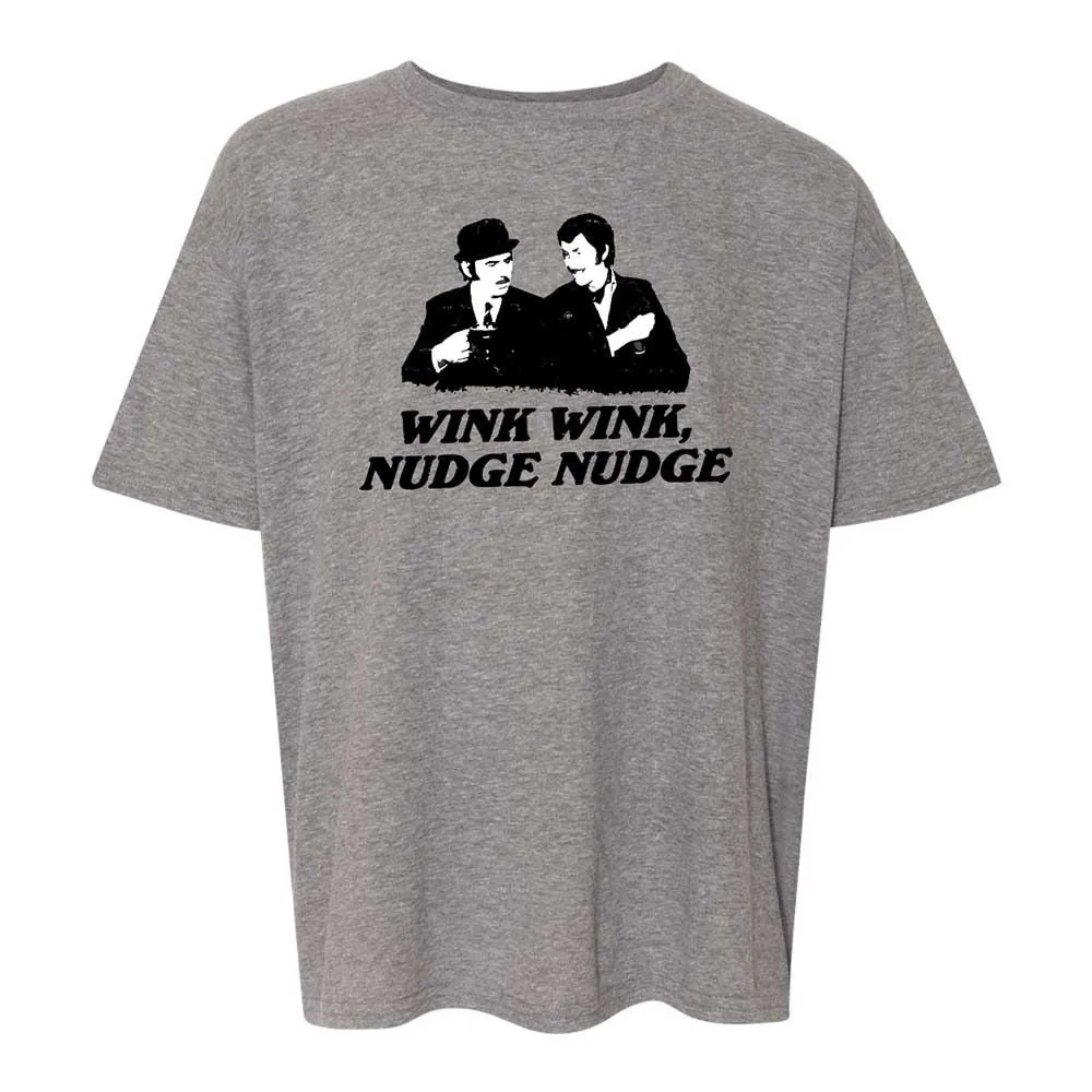 Wink Wink, Nudge Nudge - Graphite Heather - 18