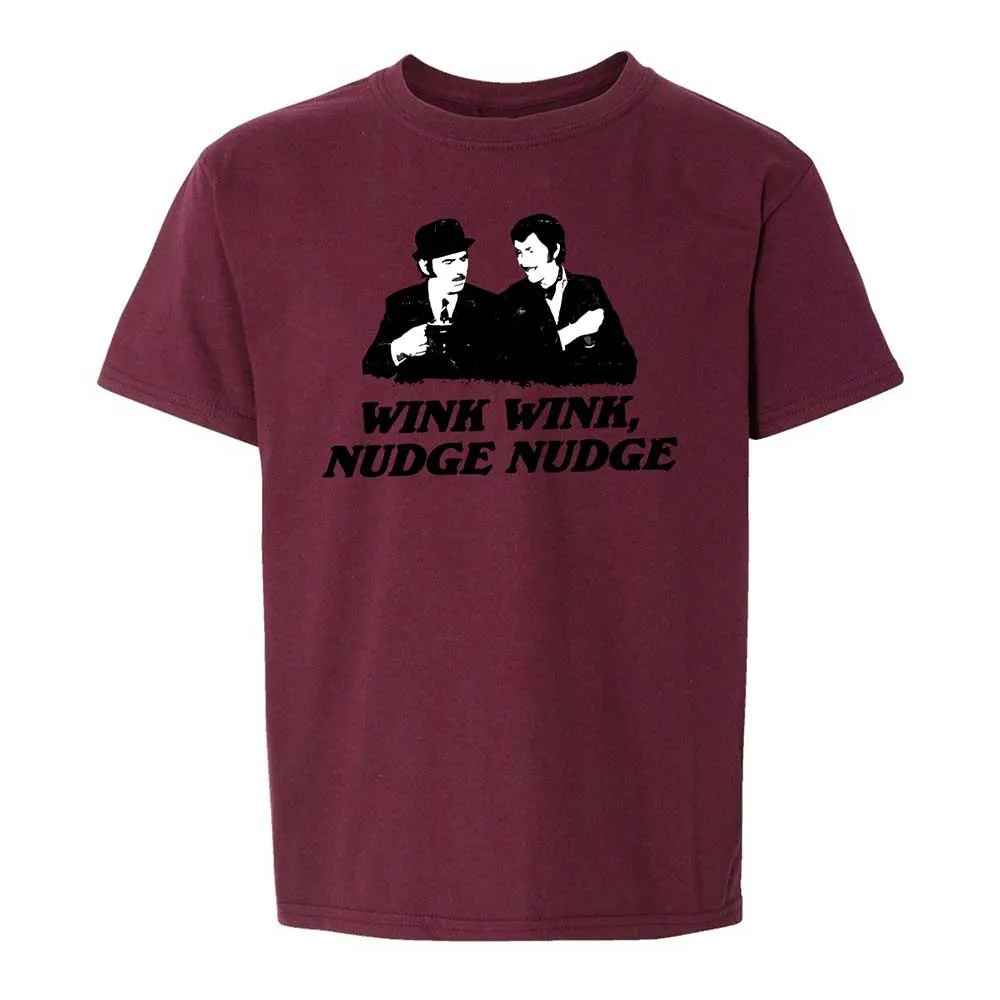 Wink Wink, Nudge Nudge - Maroon - 19