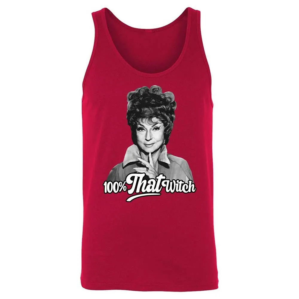 Unisex Jersey Tank - EZ6PQPQT - Red - 6