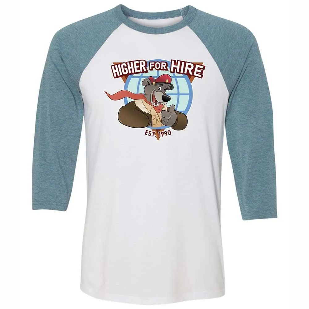 Higher for Hire - White/Denim - 3