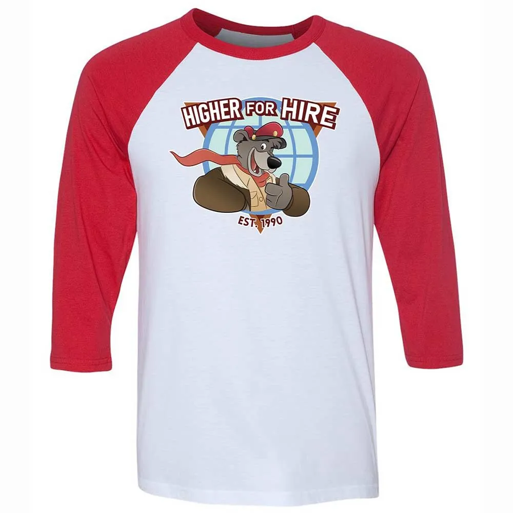 Higher for Hire - White/Red - 9