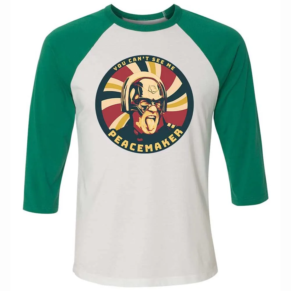 Unisex 3/4 Baseball Tee - X81EBWEV - White/Kelly - 6