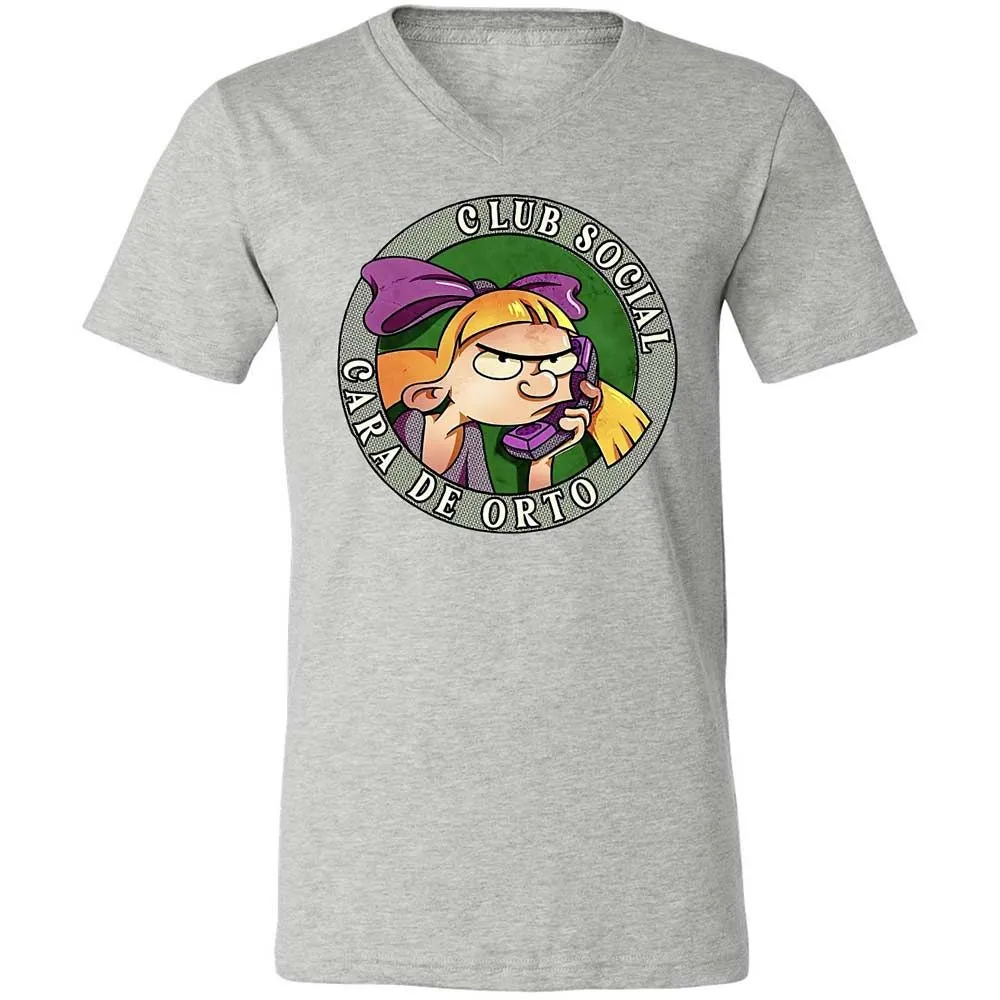 Unisex V-Neck T-Shirt - 359HZ5WF - Athletic Heather - 2