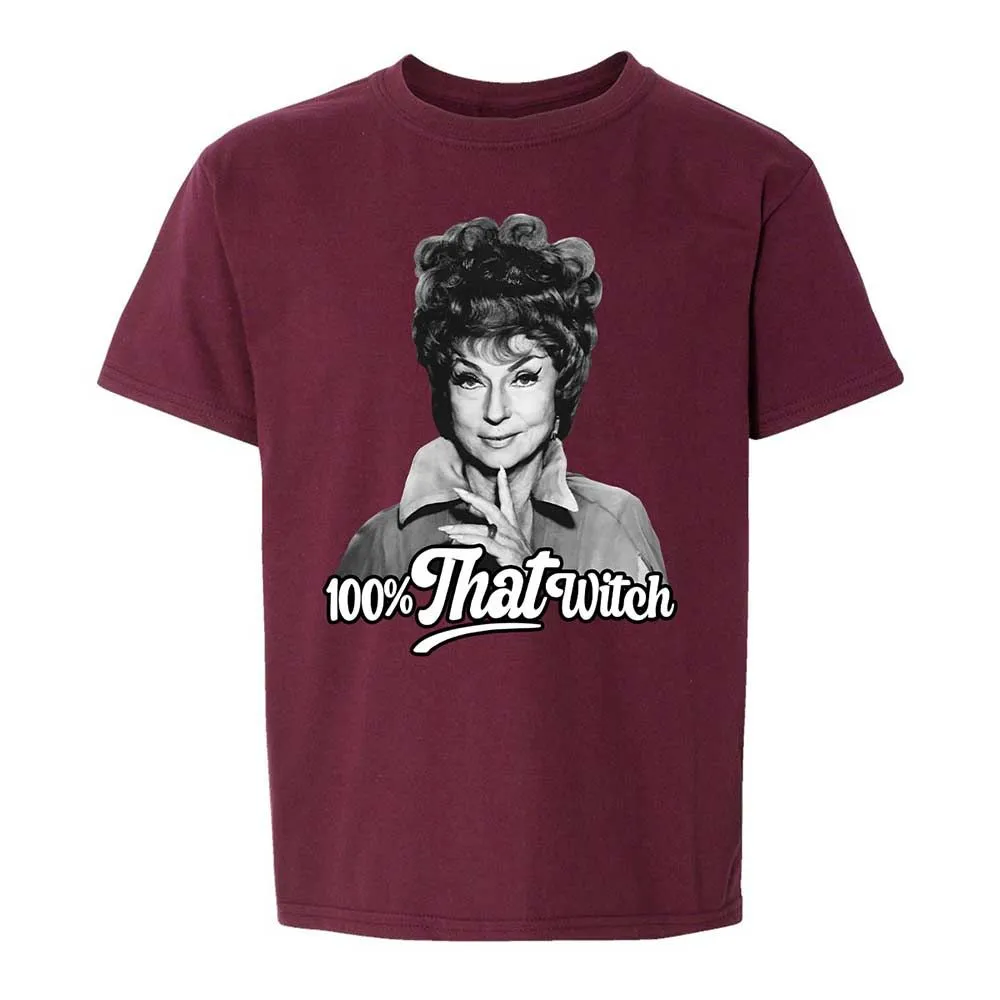 Kids T-Shirt - 829D6HWL - Maroon - 14
