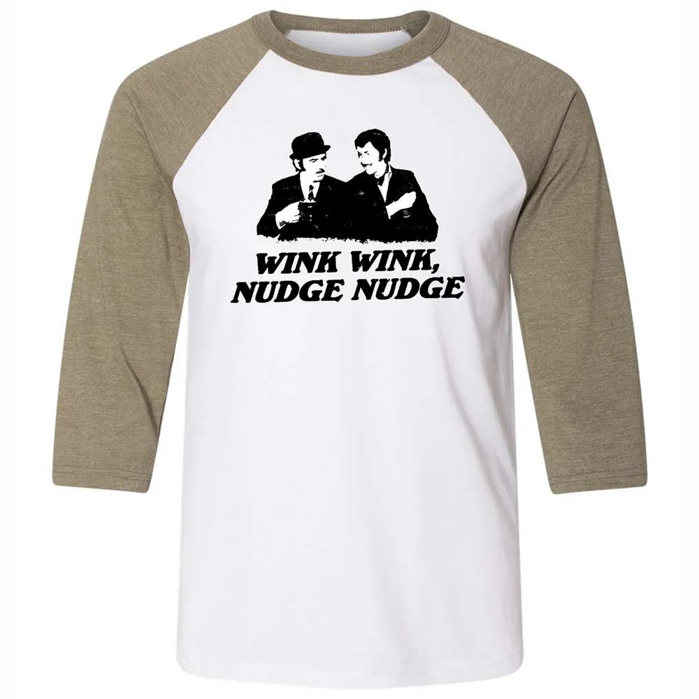 Wink Wink, Nudge Nudge - White/Heather Olive - 4
