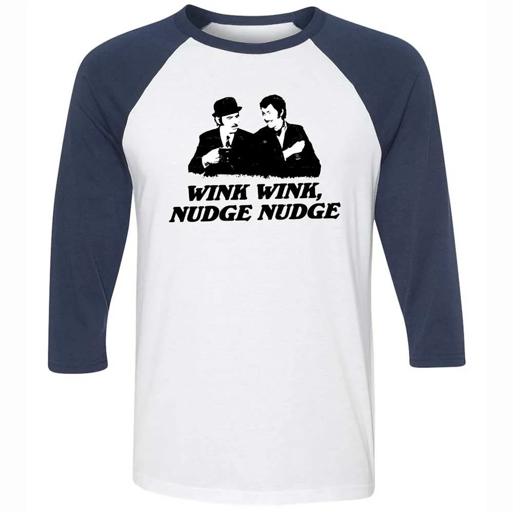 Wink Wink, Nudge Nudge - White/Navy - 8