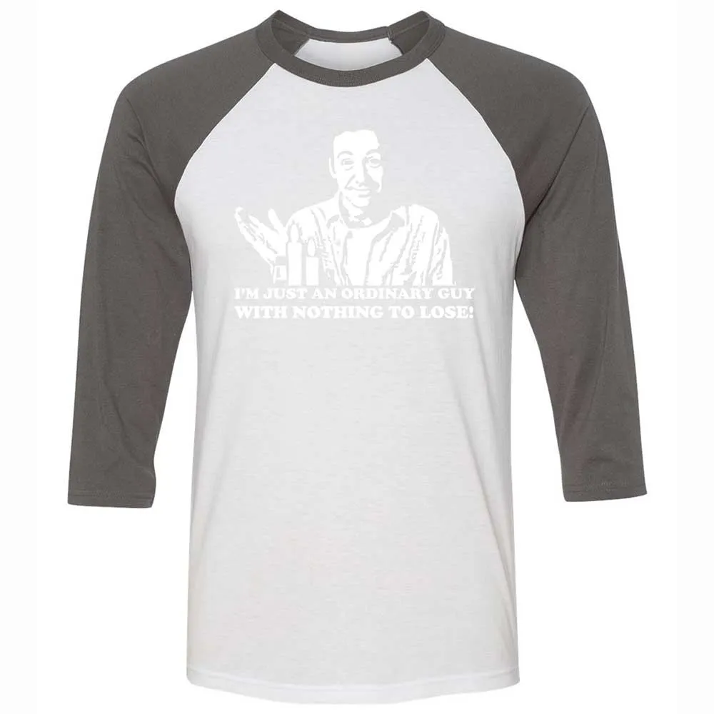 Unisex 3/4 Baseball Tee - DV3VQNZ7 - White/Asphalt - 2