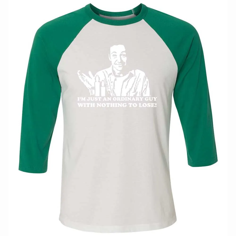 Unisex 3/4 Baseball Tee - DV3VQNZ7 - White/Kelly - 6