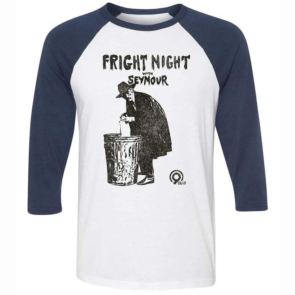 Fright Night with Seymour - White/Navy - 8