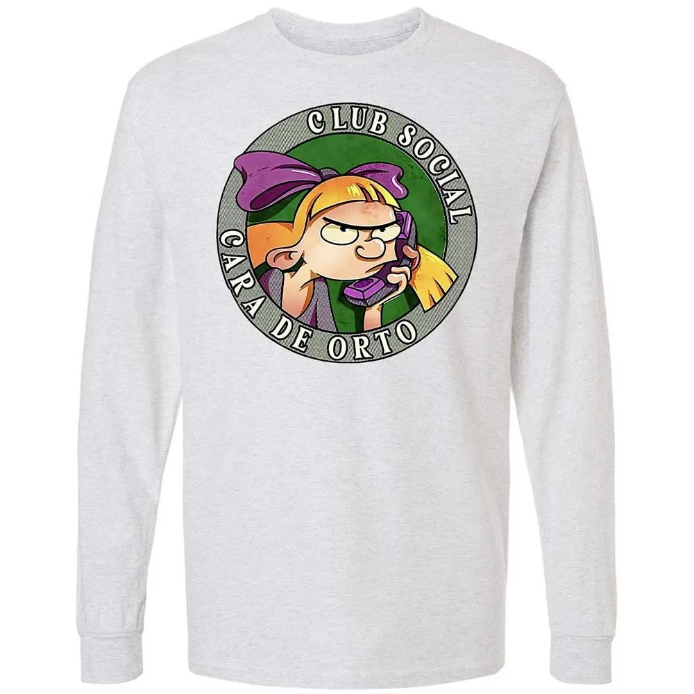 Long Sleeve T-Shirt - F1PJQCW7 - Ash - 2