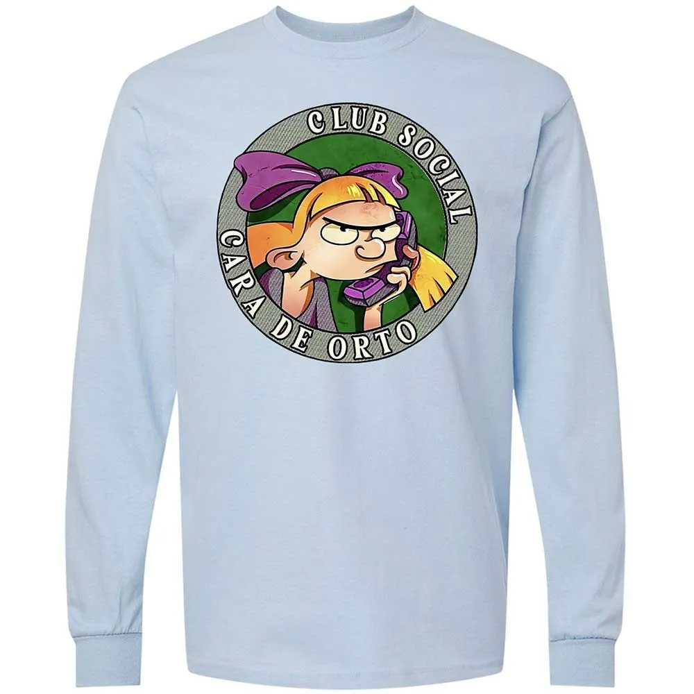 Long Sleeve T-Shirt - F1PJQCW7 - Light Blue - 4