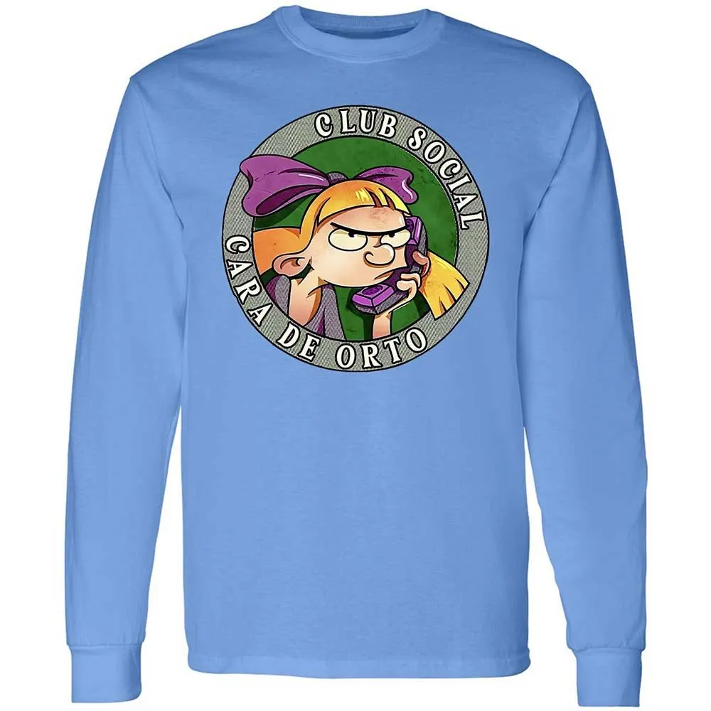 Long Sleeve T-Shirt - F1PJQCW7 - Carolina Blue - 5
