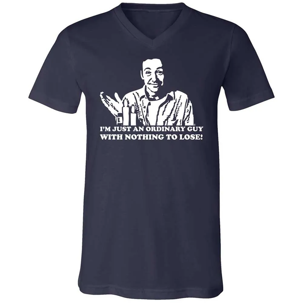 Unisex V-Neck T-Shirt - JMSZVSV4 - Navy - 2