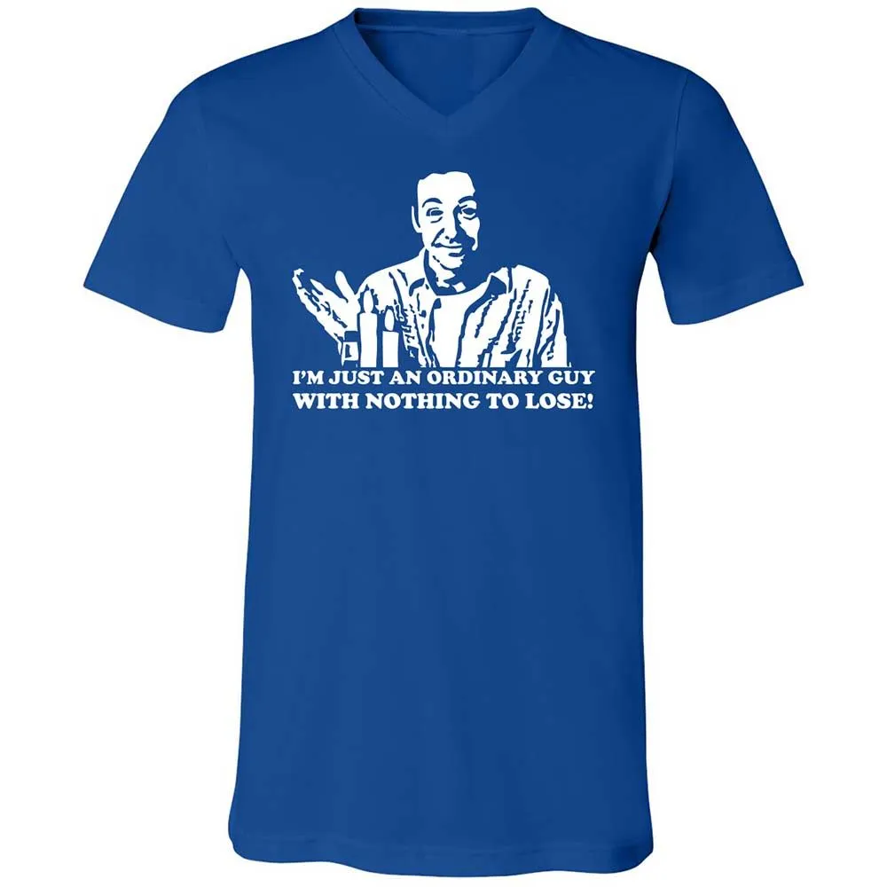 Unisex V-Neck T-Shirt - JMSZVSV4 - True Royal - 4