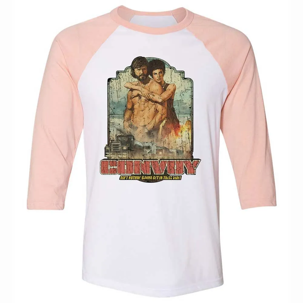 Ain't nothin' gonna get in their way - White/Heather Peach - 5