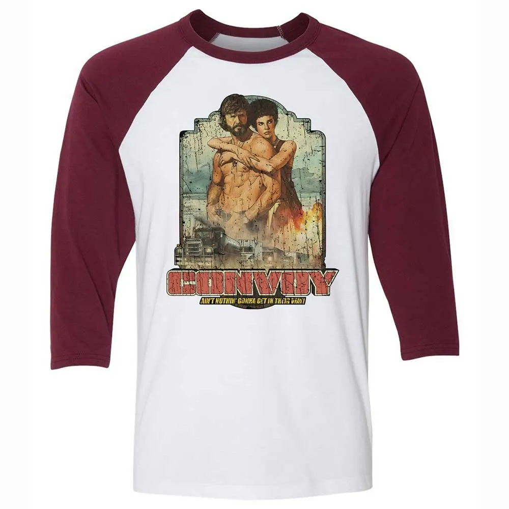Ain't nothin' gonna get in their way - White/Maroon - 7