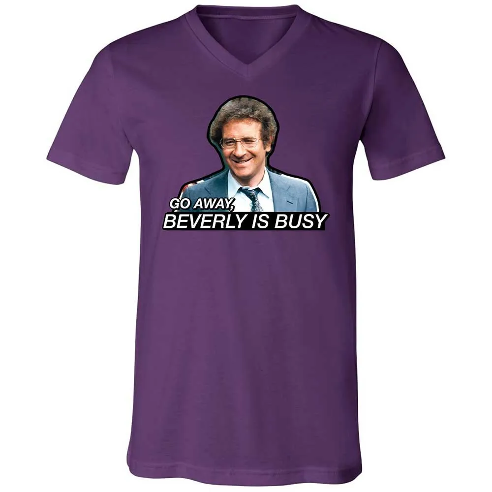 Unisex V-Neck T-Shirt - W77PZ8AL - Team Purple - 10
