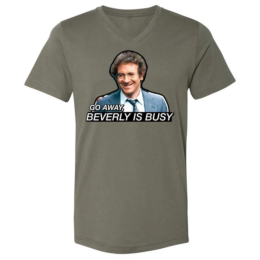Unisex V-Neck T-Shirt - W77PZ8AL - Military Green - 15