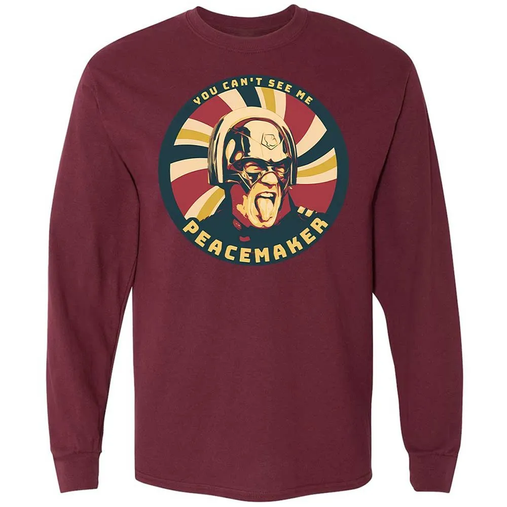 Long Sleeve T-Shirt - TM9FZJ5A - Maroon - 6