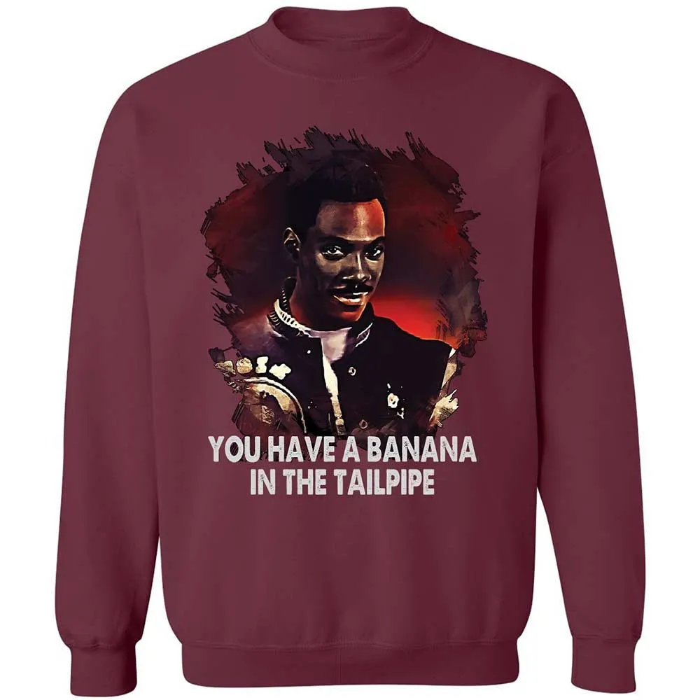 Banana In The Tailpipe - Maroon - 8