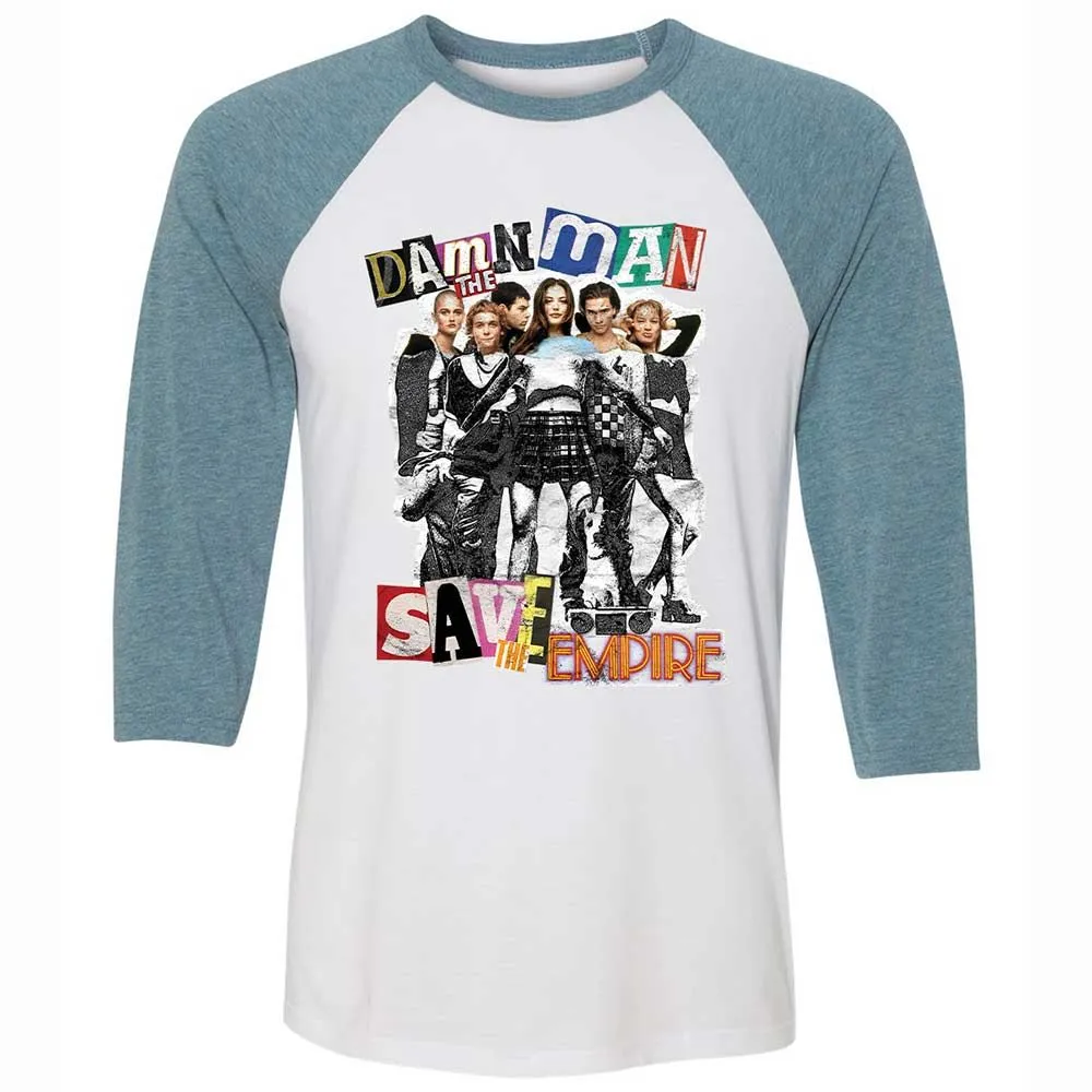 Save the Empire - White/Denim - 3