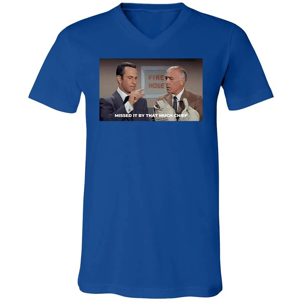Unisex V-Neck T-Shirt - 5114RHL7 - True Royal - 3